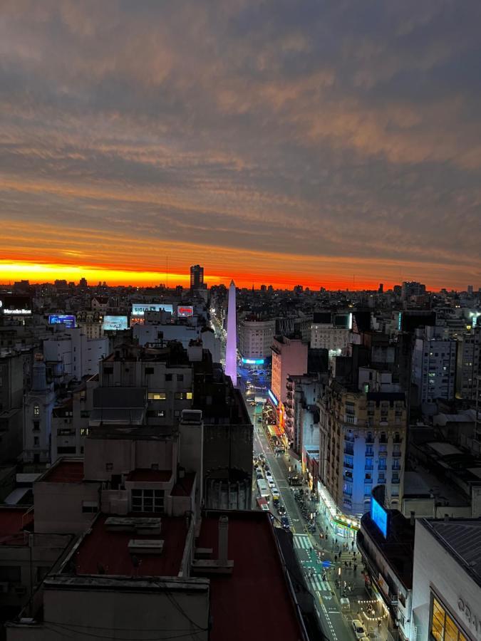 Апартаменты Inmejorable Ubicacion Y Vista Al Obelisco Буэнос-Айрес Экстерьер фото