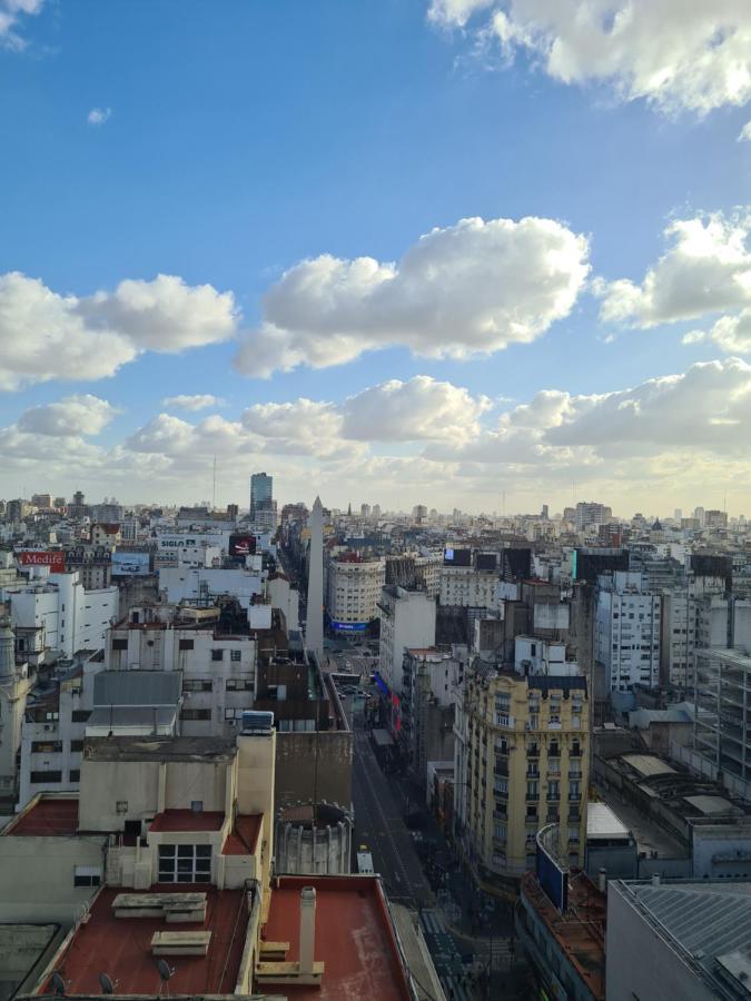 Апартаменты Inmejorable Ubicacion Y Vista Al Obelisco Буэнос-Айрес Экстерьер фото