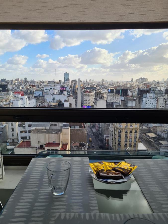 Апартаменты Inmejorable Ubicacion Y Vista Al Obelisco Буэнос-Айрес Экстерьер фото